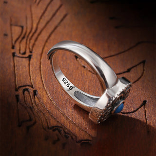 Buddha Gift Tibetan Om Mani Padme Hum Peace Rotatable Ring