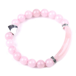 Buddha Gift Natural Crystal Beads Unisex Heart Bracelet