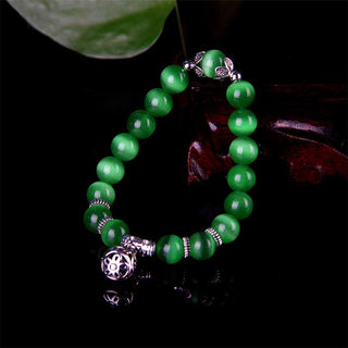 Buddha Gift Tibetan Cat Eye Lucky Bracelet