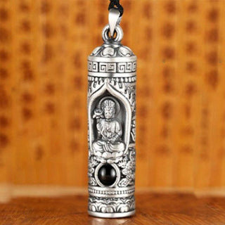 Buddha Gift Chinese Zodiac Natal Buddha Projection Prosperity Necklace Pendant