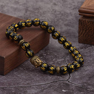 Buddha Gift Tibetan Buddha Mantra Amulet Bracelet