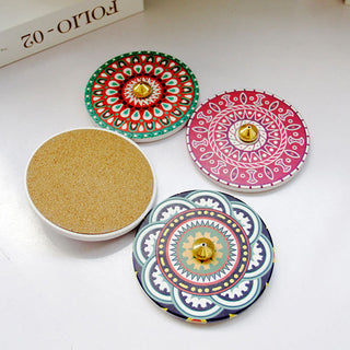 Buddha Gift Colorful Pattern Ceramic Blessing Stick Incense Burner