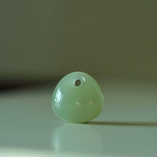 Buddha Gift Natural Jade Luck Prosperity Necklace Pendant (Random Color)