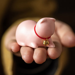 Buddha Gift Mini Small Cute Cat Tea Pet Ceramic Home Desk Figurine Decoration