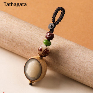 Buddha Gift Bodhi Seed Blessing Keychain Decoration