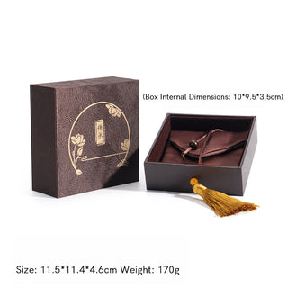 Buddha Gift Vintage Lotus Jewelry Storage Box Tassels Gift Box