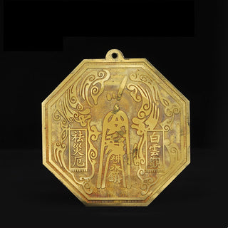 Buddha Gift Feng Shui Bagua Map Copper Balance Energy Map