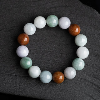 Buddha Gift Natural Jade Healing Protection Bracelet