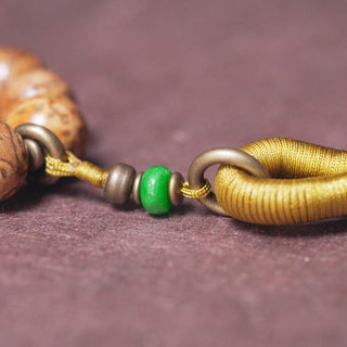 Buddha Gift 108 Mala Beads Bodhi Seed Wisdom Peace Tassel Bracelet