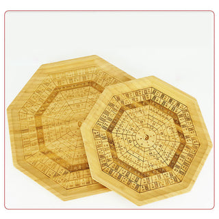 Buddha Gift Feng Shui Bamboo Bagua Map Harmony Energy Map