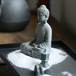 Buddha Gift Sitting Meditation Buddha Blessing Compassion Decoration