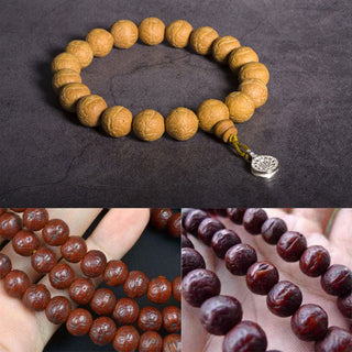 Buddha Gift Bodhi Seed Luck Auspiciousness Wrist Mala Tassel Pocket Mala