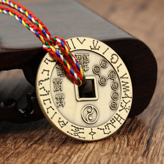 Buddha Gift Taoism Yin Yang Symbol Protection Pendant Decoration Amulet