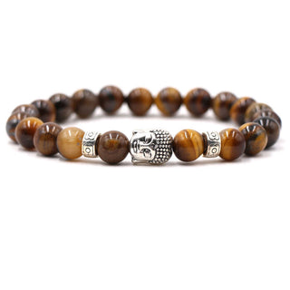 Buddha Gift Purple Agate Protection Bracelet