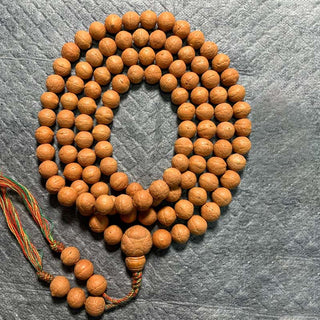 Buddha Gift 108 Mala Beads Nepal Bodhi Seed Luck Wealth Tassel Bracelet