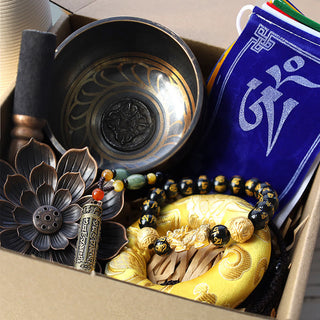 Buddha Gift Tibetan Om Mani Padme Hum Gift Bundle
