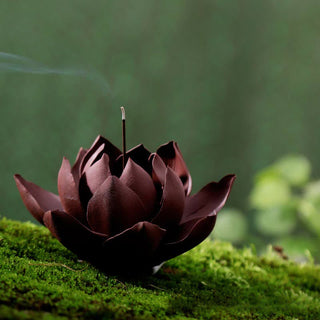 Buddha Gift Tibetan Lotus Positive Peace Incense Burner Decoration