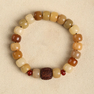 Buddha Gift Natural Bodhi Seed The Lord of the Corpse Forest Om Mani Padme Hum Wisdom Bracelet