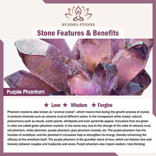 Buddha Gift Purple Phantom Copper Gold-plated Dragon Wisdom Bracelet