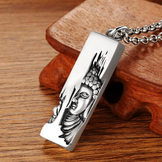 Buddha Gift Tathagata Buddha Strength Protection Amulet Lucky Pendant Necklace
