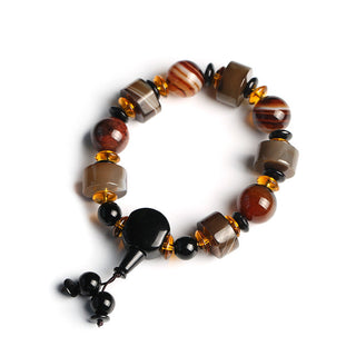 Buddha Gift Natural Sardonyx Luck Bracelet