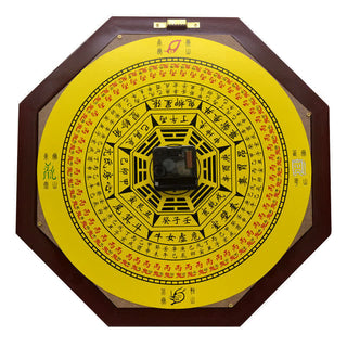 Buddha Gift Feng Shui Bagua Map Balance Energy Map Wall Clock