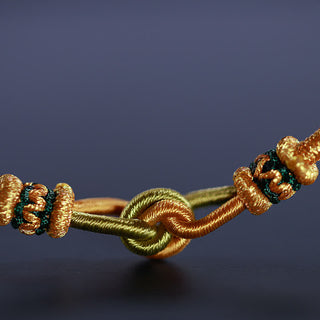 Buddha Gift Handmade Knotting Faith Strength Braid String Bracelet