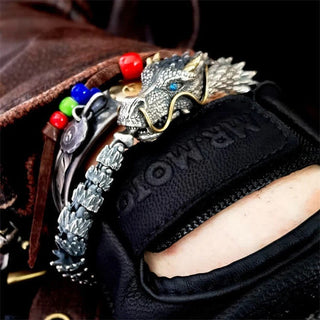 Buddha Gift Nordic Dragon Handmade Amulet Luck Protection Chain Bracelet