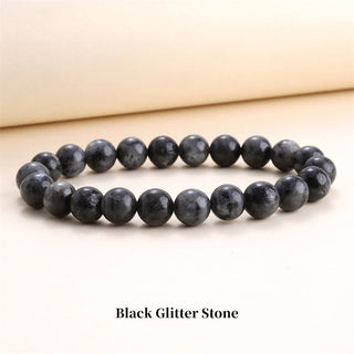 Buddha Gift Natural Stone Quartz Healing Beads Bracelet