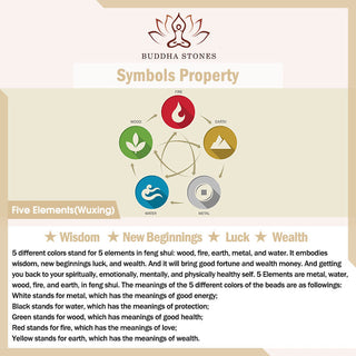 Buddha Gift Tibetan Handmade Colorful King Kong Knot Five Elements Luck Braid String Bracelet