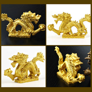 Buddha Gift Feng Shui Dragon Auspicious Cloud Wealth Luck Decoration