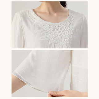 Buddha Gift 2Pcs Long Sleeve Frog-Button Meditation Prayer Zen Practice Tai Chi Uniform Clothing Women's Set