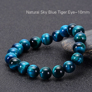 Buddha Gift Blue Tiger Eye Protection Bracelet