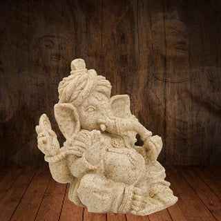 Buddha Gift Ganesh Ganpati Elephant Statue Blessing Protection Home Decoration