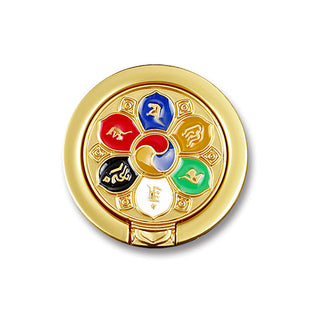 Buddha Gift Tibetan Om Mani Padme Hum Peace Phone Ring Bracket Universal Phone Holder Decorations