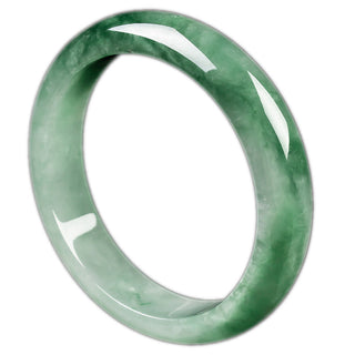 Buddha Gift Natural Jade Fortune Blessing Bangle Bracelet