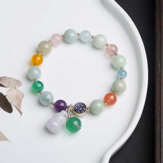 Buddha Gift Lucky Bracelet Gourd Jade Bracelet
