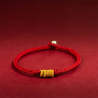 Buddha Gift Handcrafted King Kong Knot Luck Protection Braid Rope Bracelet