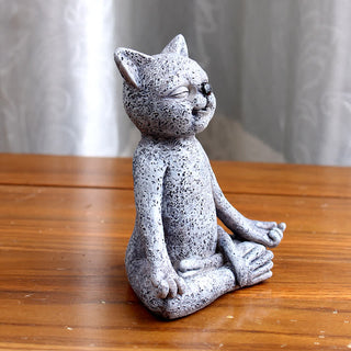 Buddha Gift Meditating Zen Dog Cat Frog Decoration
