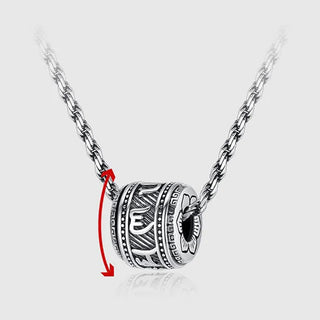 Buddha Gift Tibet Om Mani Padme Hum Protection Necklace Pendant