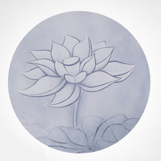 Buddha Gift Lotus Mandala Pattern Foldable Yoga Meditation Seat Mat Home Decoration