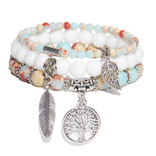 Buddha Gift Tree Of Life Turquoise Balance Bracelet