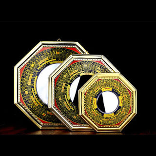 Buddha Gift Feng Shui Bagua Map Balance Harmony Living Room Energy Map Mirror