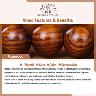 Buddha Gift Tibetan Rosewood Engraving PiXiu Warmth Bracelet