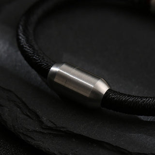 Buddha Gift 999 Sterling Silver Om Mani Padme Hum Peace Magnetic Buckle Bracelet