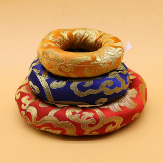 Buddha Gift Tibetan Singing Bowl Handcraft Cushion Decoration