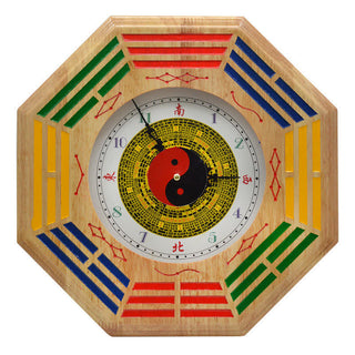 Buddha Gift Feng Shui Bagua Map Balance Energy Map Wall Clock