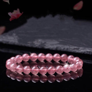 Buddha Gift Natural Rose Quartz Love Caring Bracelet