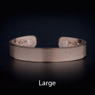 Buddha Gift Shurangama Mantra Engraving Titanium Steel Blessing Bracelet