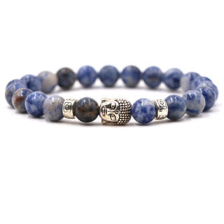 Buddha Gift Purple Agate Protection Bracelet
